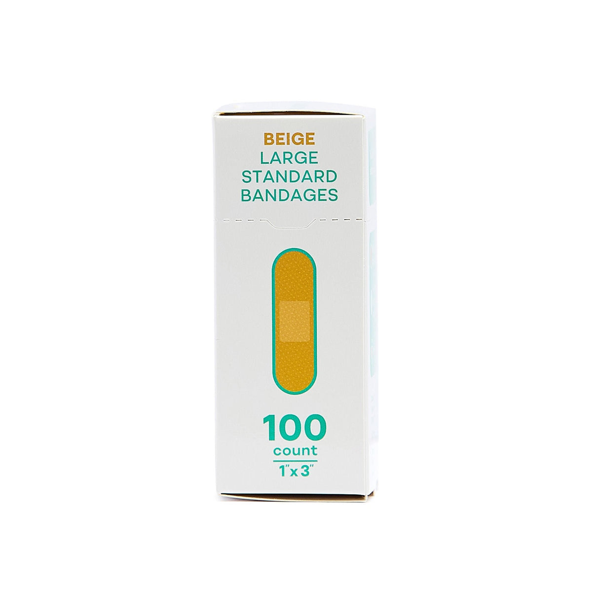 Tru-Colour Skin Tone Shade Fabric Bandage, Adhesive Strip, Beige, Fabric, 1 x 3", Sterile - TCB-ALS100 - LL Medico