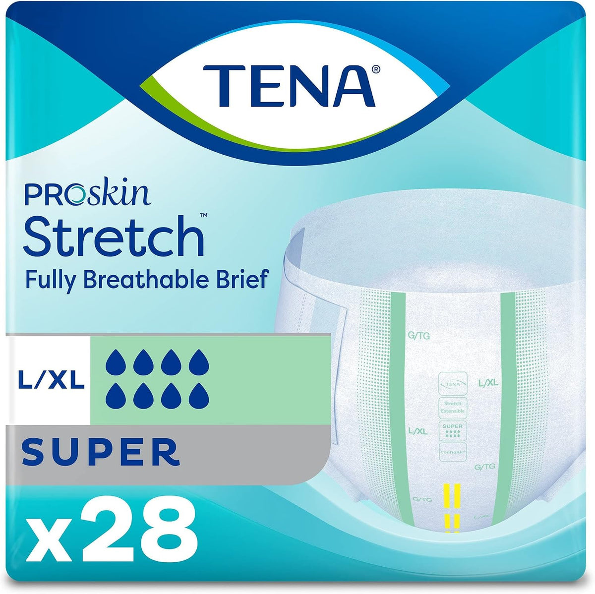 TENA ProSkin Stretch Super Briefs