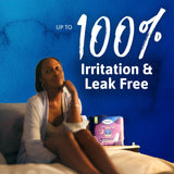 TENA Sensitive Care Extra Coverage Overnight Pads