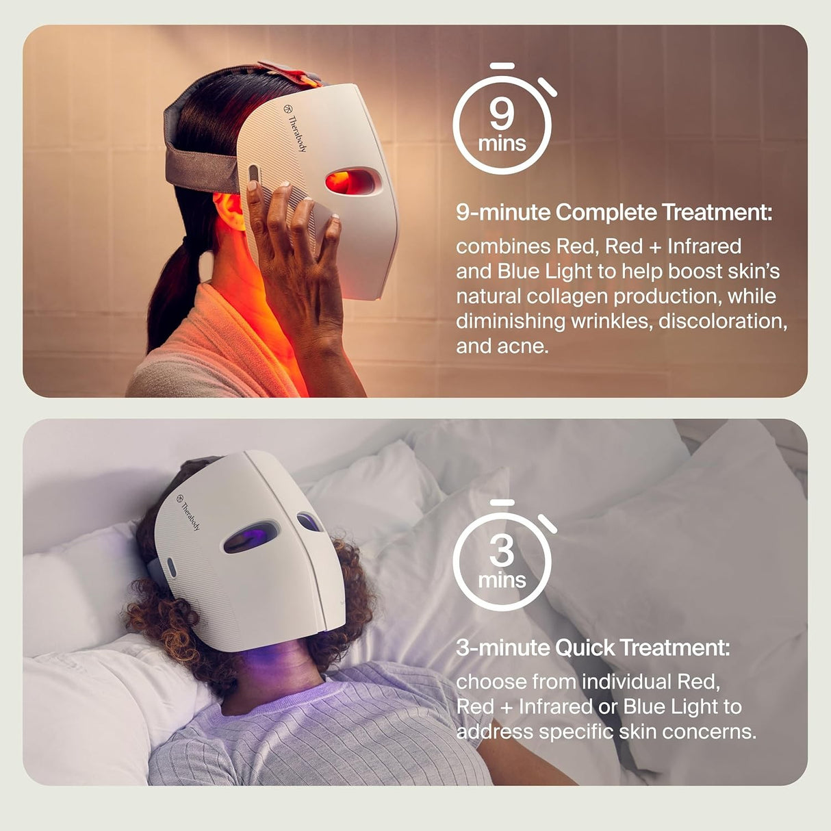 Therabody TheraFace LED Facial Mask Device