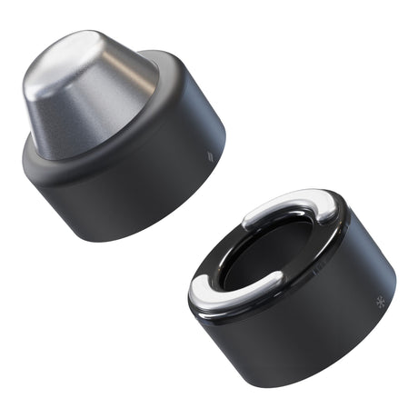 TheraFace Hot & Cold Rings Facial Massage Attachment, Black