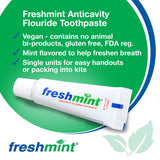 Freshmint Anticavity Fluoride Toothpaste, 0.6 oz