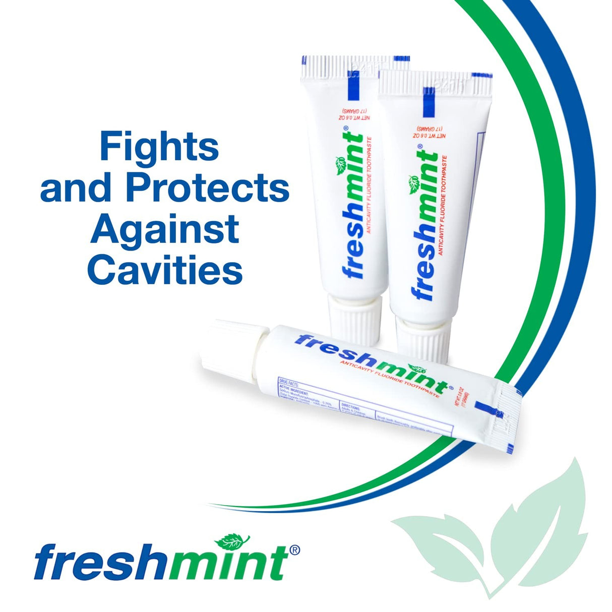 Freshmint Anticavity Fluoride Toothpaste, 0.6 oz