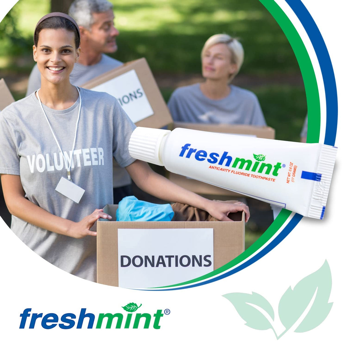 Freshmint Anticavity Fluoride Toothpaste, 0.6 oz