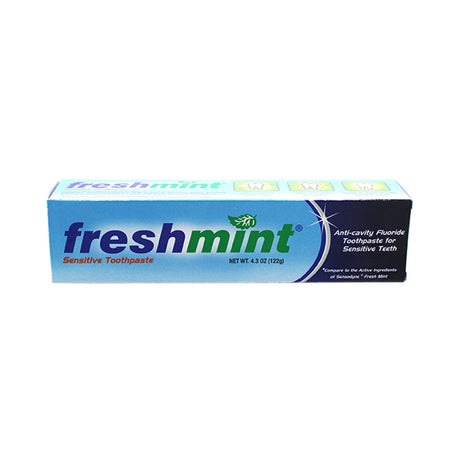 Freshmint Sensitive Toothpaste, Anti-Cavity Fluoride, 4.3 oz - TPS43 - LL Medico
