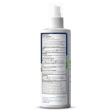Theraworx Relief Muscle Cramps Relief Spray, Magnesium Sulfate 6X HPUS, 7.1 oz