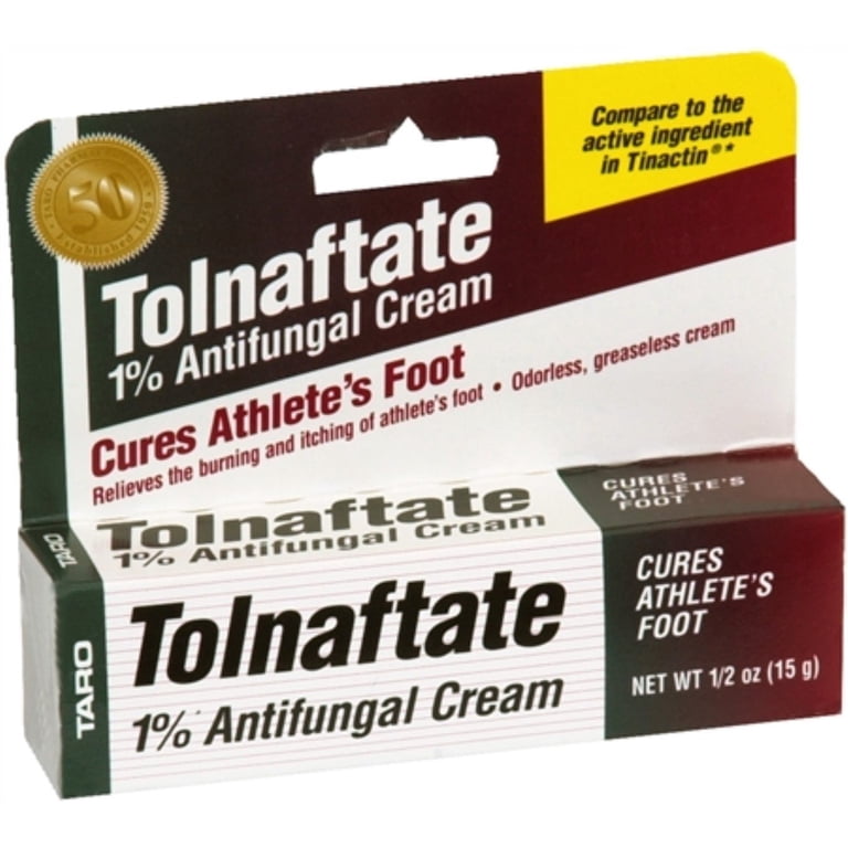Taro Tolnaftate Antifungal Cream, 1% - 0.5 oz - LL Medico