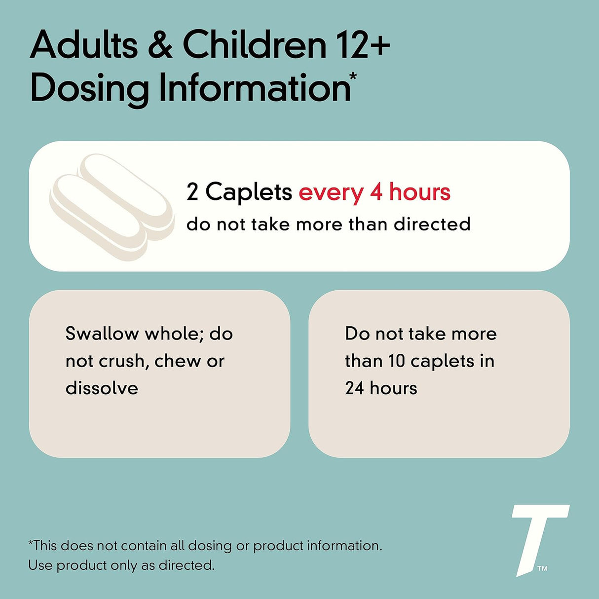 Tylenol Cold + Flu Severe Relief Caplets, 24 ct