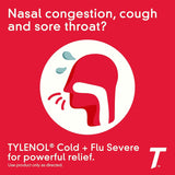 Tylenol Cold + Flu Severe Relief Caplets, 24 ct