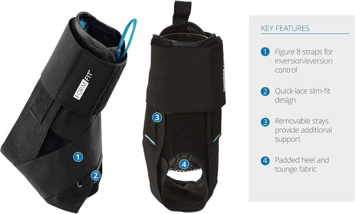 Ossur Formfit Low Profile Ankle Brace with Speed Lace