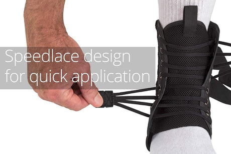 Ossur Formfit Low Profile Ankle Brace with Speed Lace