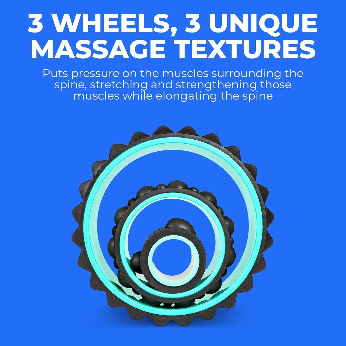 Massage Wheel Set Chirp 4 / 6 / 10 Inch Diameter