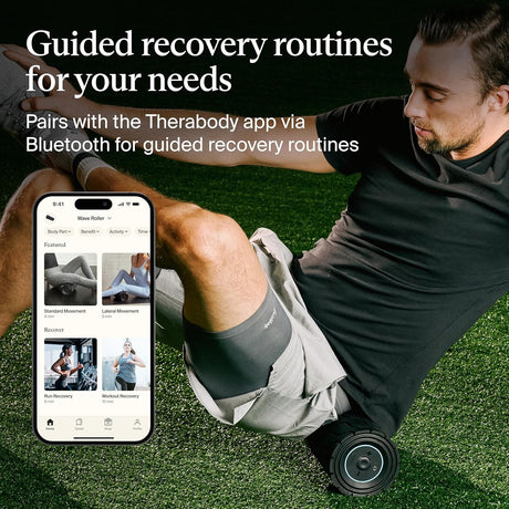 Therabody Wave Roller Vibration Therapy Foam Roller