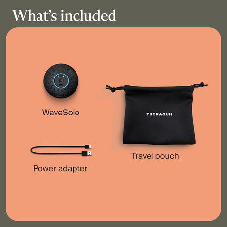 Therabody WaveSolo Vibrating Massage Ball, 3.4