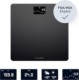 Withings Body Digital Wi-Fi Smart Scale, Black