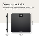 Withings Body Digital Wi-Fi Smart Scale, Black