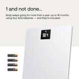 Withings Body Digital Wi-Fi Smart Scale with BMI, White