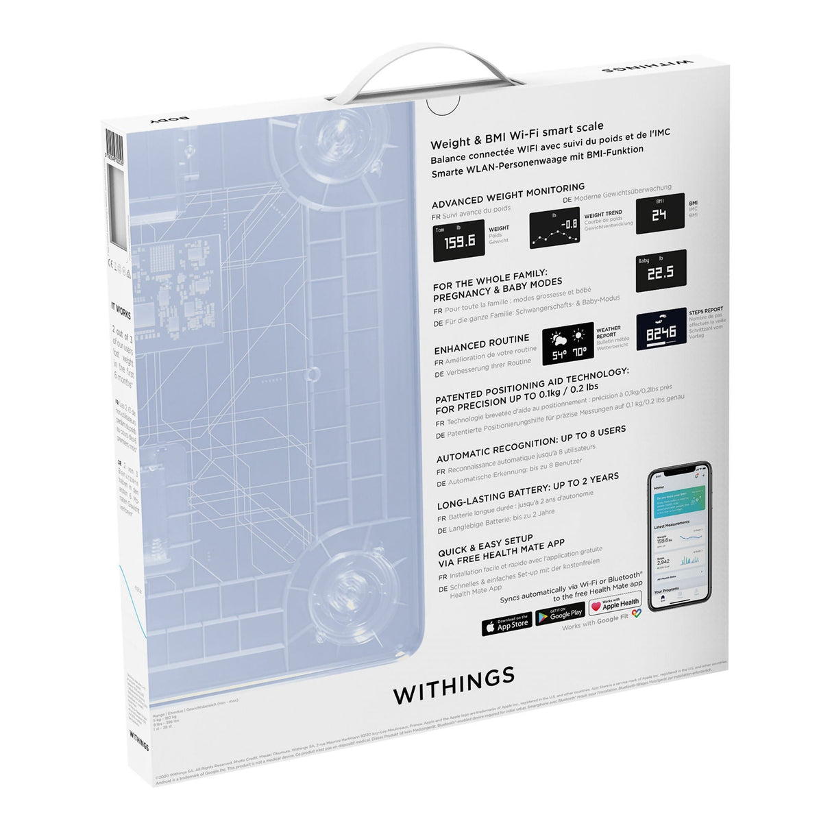Withings Body Smart Total Body Composition Analyzer