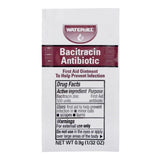 Water Jel Bacitracin Zinc Ointment, First Aid Antibiotic, 0.9 Gram Individual Packet - LL Medico