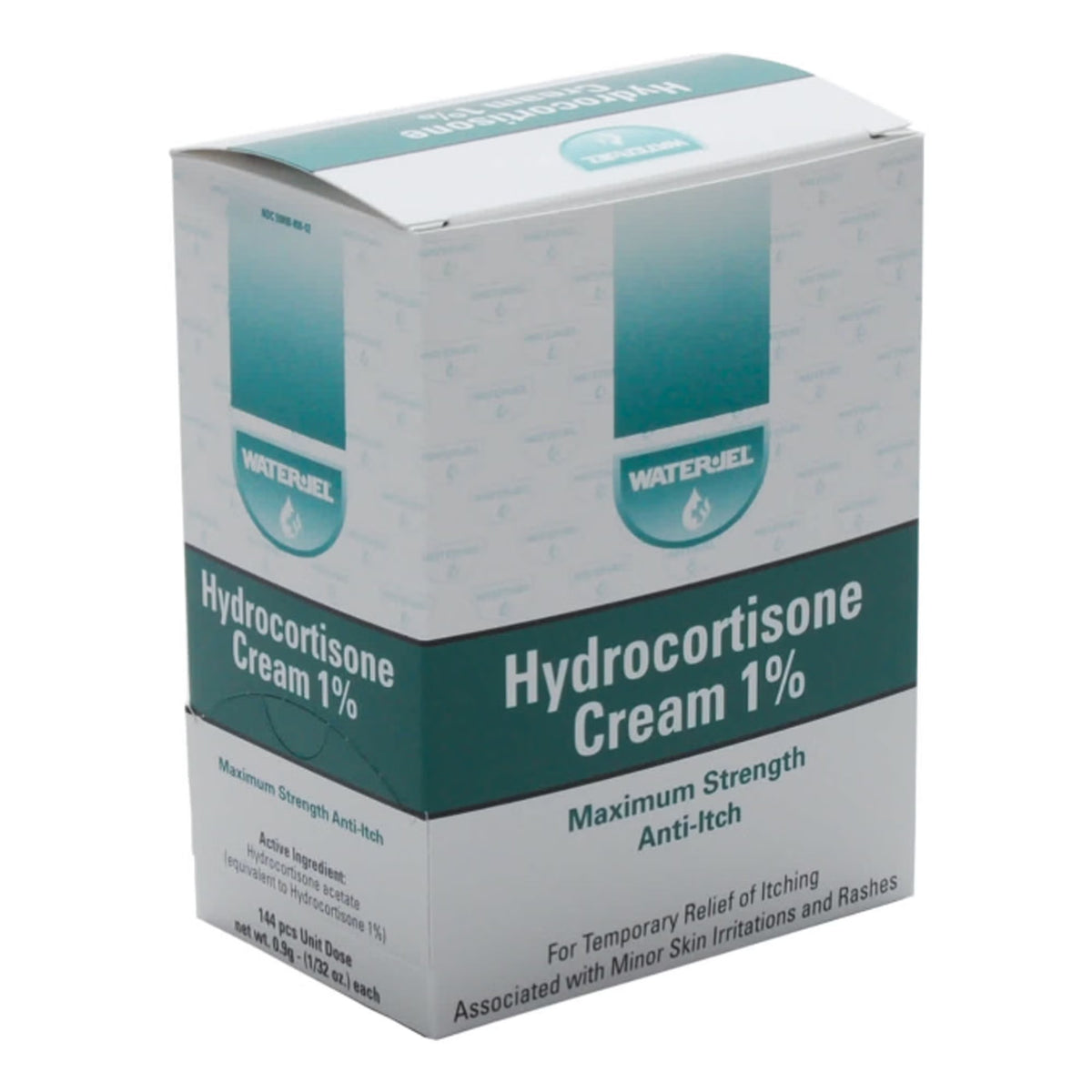 Water-Jel Hydrocortisone Itch Relief Cream, 1%, 0.9 Gram Packet - WJHY1800.00.000 - LL Medico