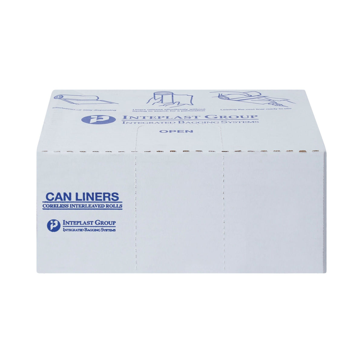 McKesson Trash Bags, Extra Heavy Duty, White, 30 gal, 0.70 mil, 30 x 36", Star Seal Bottom, Coreless Roll, LLDPE - WSL3036XHW-2 - LL Medico