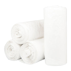 McKesson Trash Can Liner, Extra Heavy Duty, 60 gal, 0.70 mil, 38 x 58", White, Star Seal Bottom, Coreless, LLDPE - WSL3858XHW-2 - LL Medico