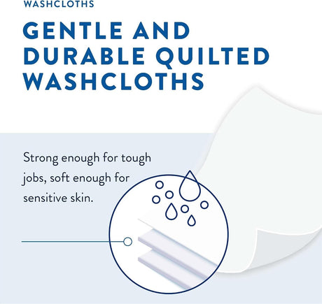 Prevail Washcloths, 12" x 8", 48 Count
