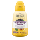 Zarbee’s Cough Syrup+ Immune Support Liquid, Berry Flavor, 8 fl oz