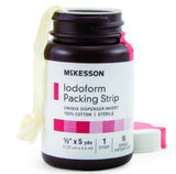 McKesson Iodoform Wound Packing Strip, 0.5 Inch x 5 Yard