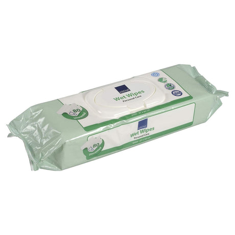 Abena Disposable Wet Wipes, 80 Count - 6595-Pack - LL Medico