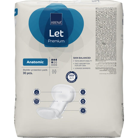 Abena Let Anatomic Insert Pads - 1000021345-Pack - LL Medico