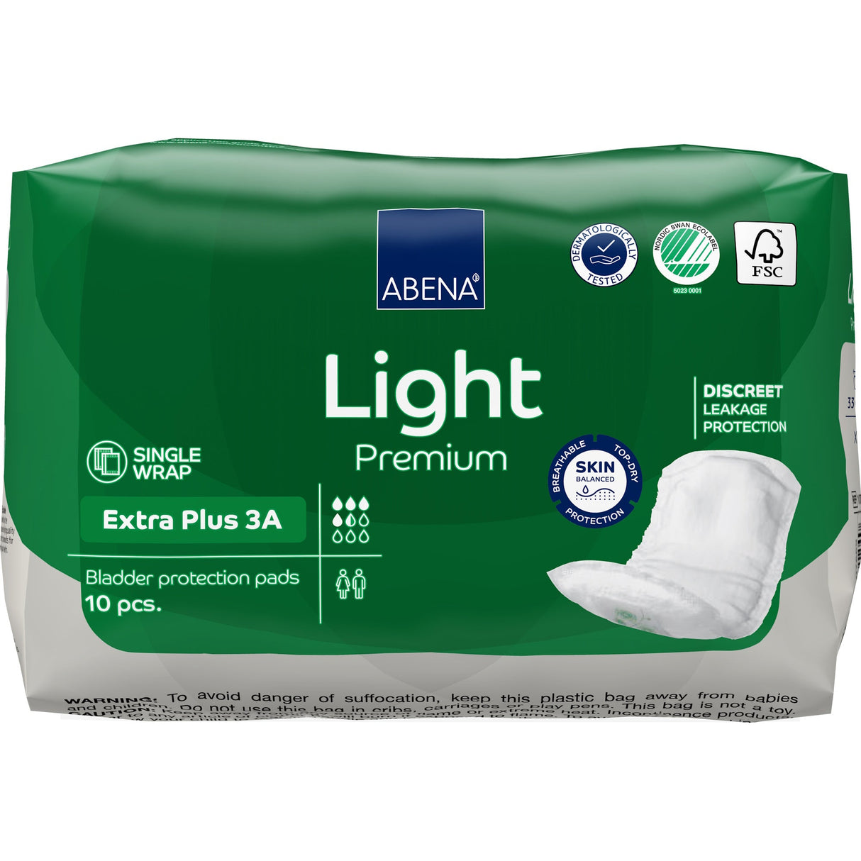 Abena Light Extra Plus Bladder Control Pad 3A - 1000017159-Pack - LL Medico