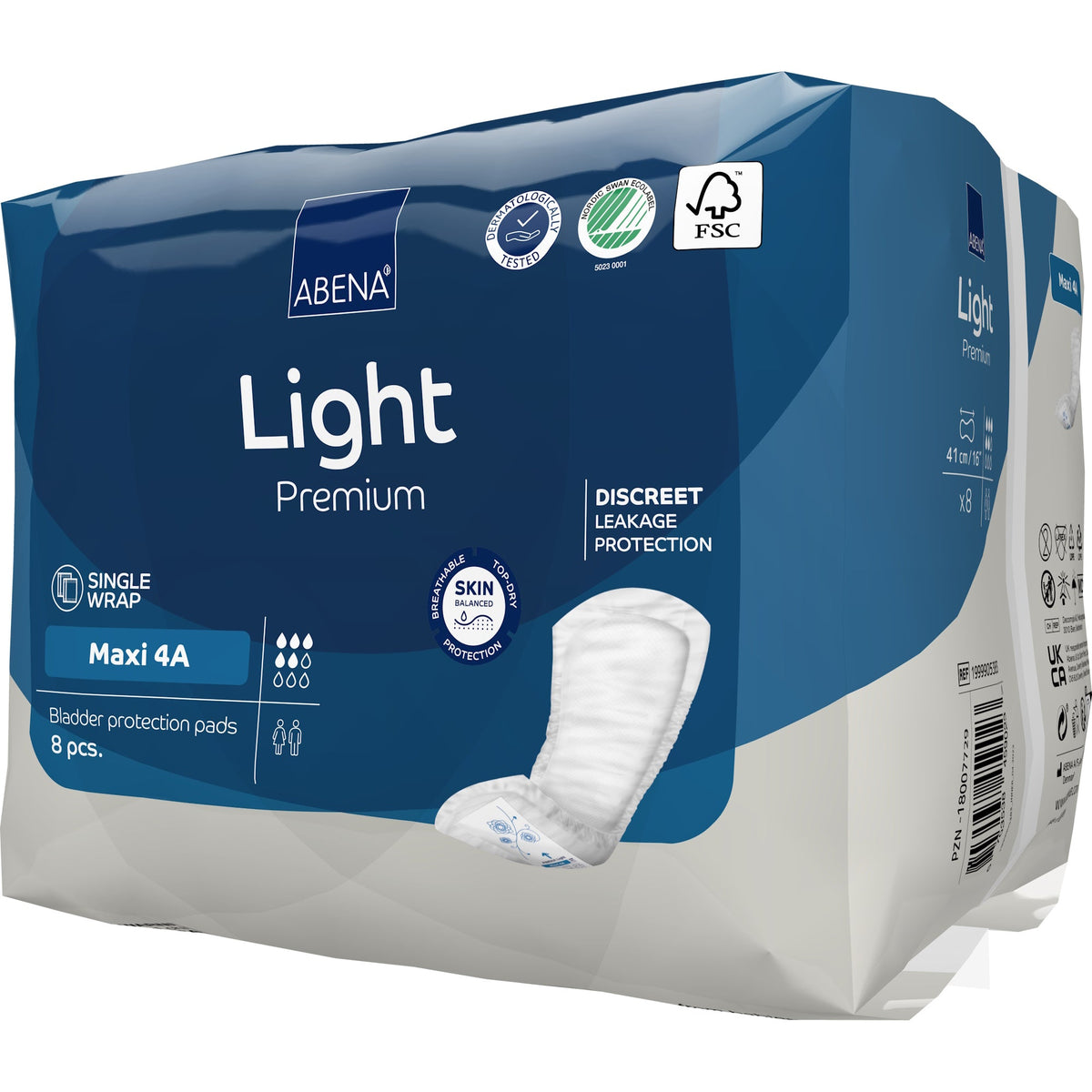 Control Pad Medication Abena Light Maxi Bladder Control Pad 4A | LL Medico