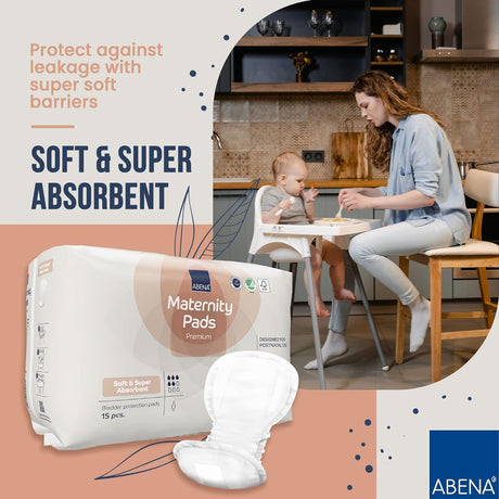 Abena Maternity Pads, Super - 1000016571-Pack - LL Medico