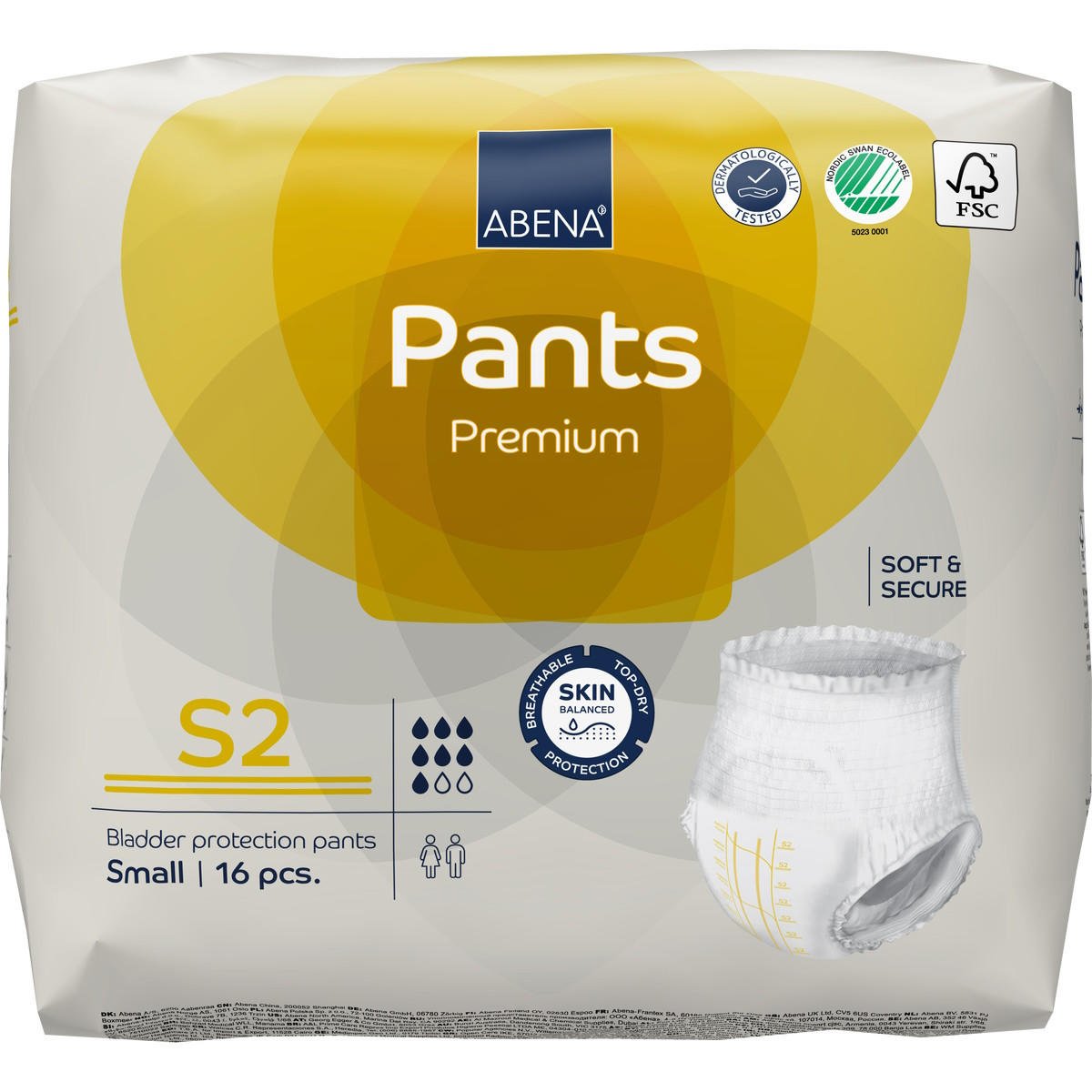 Abena Pants Premium Pull - On Underwear Level 2 - 1000021319-Pack - LL Medico