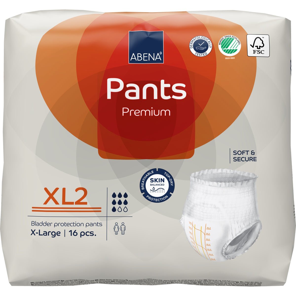 Abena Pants Premium Pull - On Underwear Level 2 - 1000021329-Pack - LL Medico