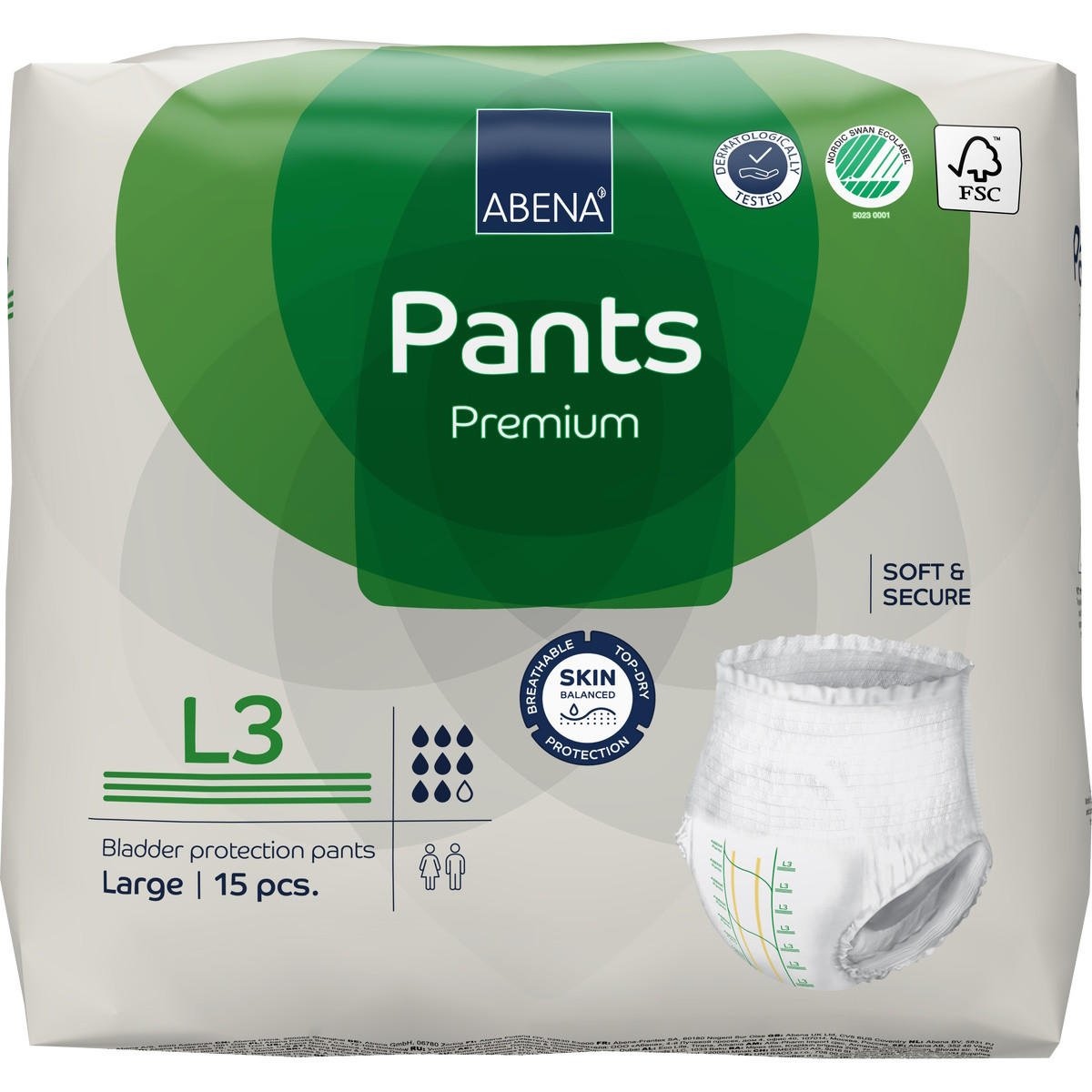 Abena Pants Premium Pull - On Underwear Level 3 - 1000021327-Sample - LL Medico