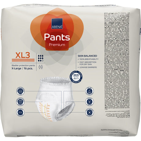 Abena Pants Premium Pull - On Underwear Level 3 - 1000021330-Sample - LL Medico
