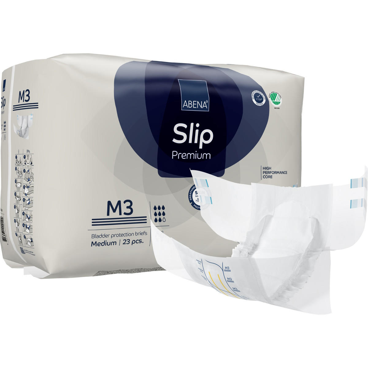 Abena Slip Premium Level 3 Adult Diapers - 1000021286-Pack - LL Medico