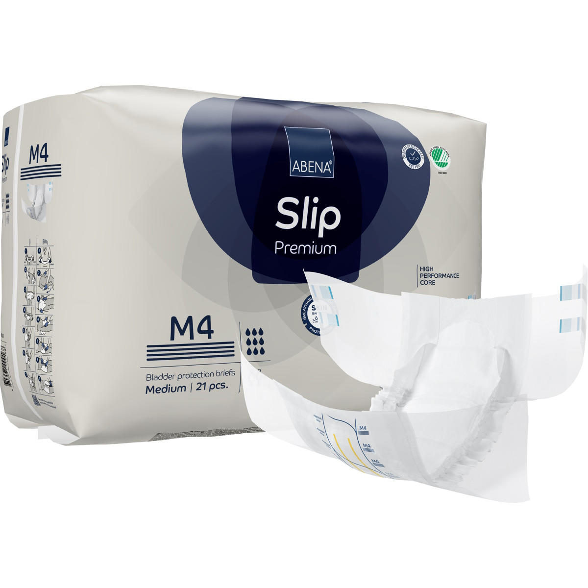 Abena Slip Premium Level 4 Adult Diapers - 1000021287-Sample - LL Medico