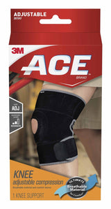ACE Adjustable Knee Support, Moderate Compression, One Size Fits Most - 05113119815-Single - LL Medico