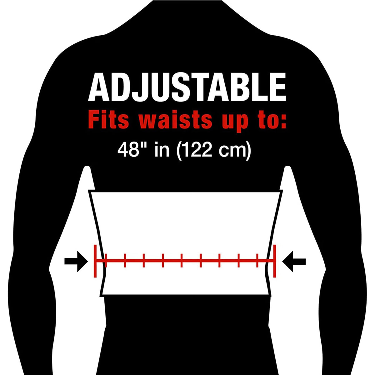Ace Deluxe Back Stabilizer with Lumbar Support, Adjustable, One Size Fits Most - 207744-Single - LL Medico