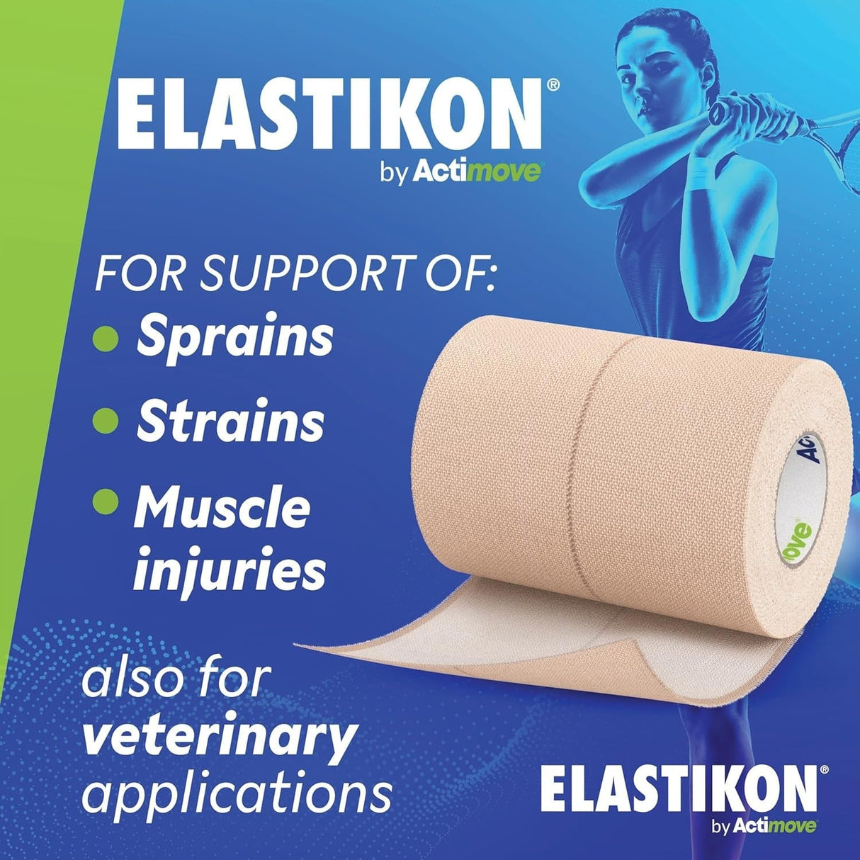 Actimove Elastikon Elastic Tape, 1 Inch x 2.5 Yards - 5172-Single - LL Medico