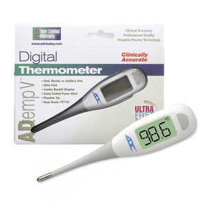 ADC Adtemp Fast-Read Digital Stick Thermometer - 418N-Single - LL Medico