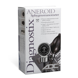 ADC Diagnostix 720 Pocket Aneroid Sphygmomanometer, Adult Cuff - 720-11ABK-Single - LL Medico
