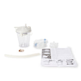 AG Industries Suction Canister Kit with Float Valve Shut-Off Lid, 800 mL - AG18600-KIT2-Single - LL Medico