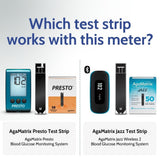 AgaMatrix Presto Blood Glucose Meter - 8000-02649-Single - LL Medico