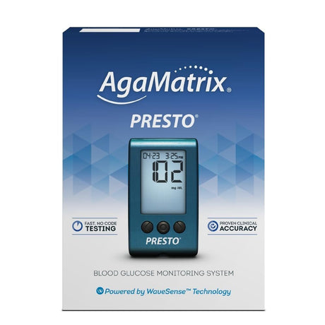 AgaMatrix Presto Blood Glucose Meter - 8000-02649-Single - LL Medico