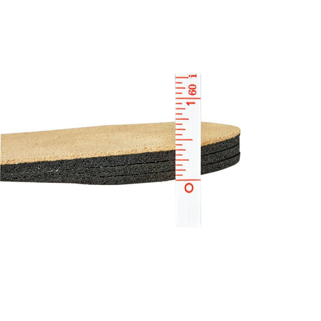 AliMed Adjustable Heel Lift, Leather/Rubber, Medium - 2970003763-Single - LL Medico
