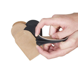 AliMed Adjustable Heel Lift, Leather/Rubber, Medium - 2970003763-Single - LL Medico